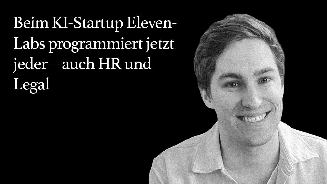 ElevenLabs lässt HR und Legal vibe-coden