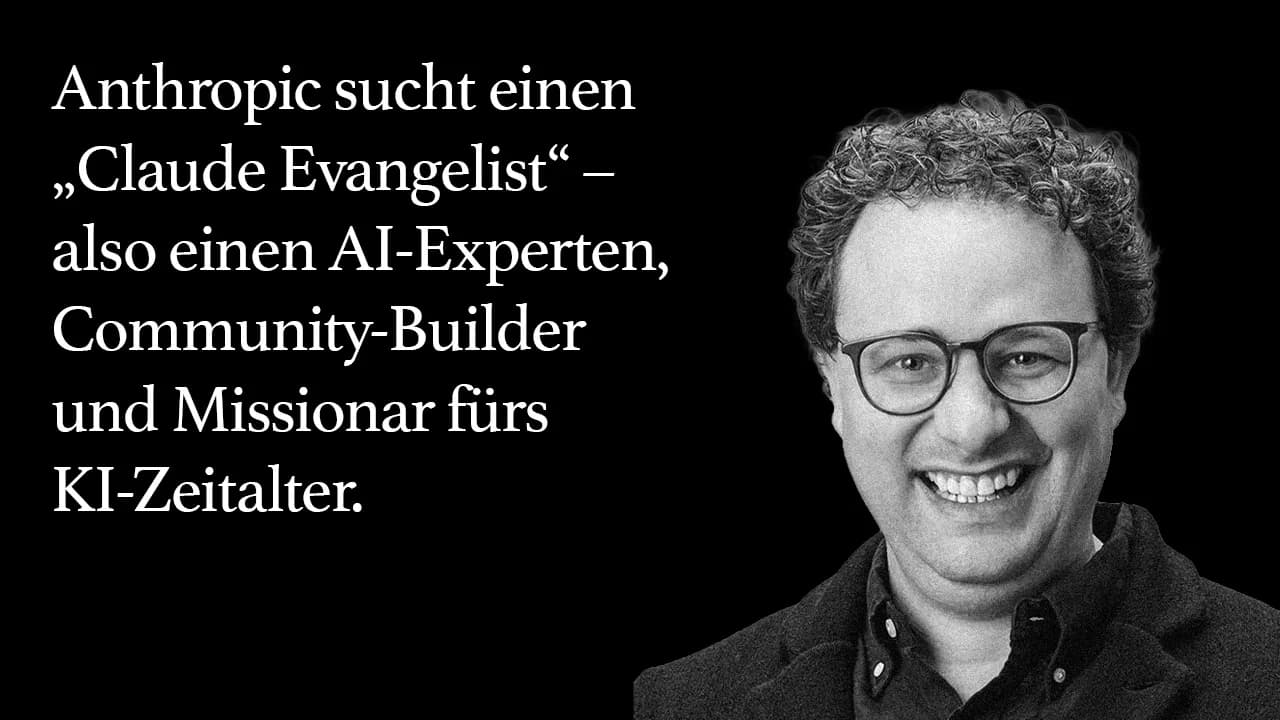 315.000-Dollar-Job: Anthropic sucht Claude-Evangelisten